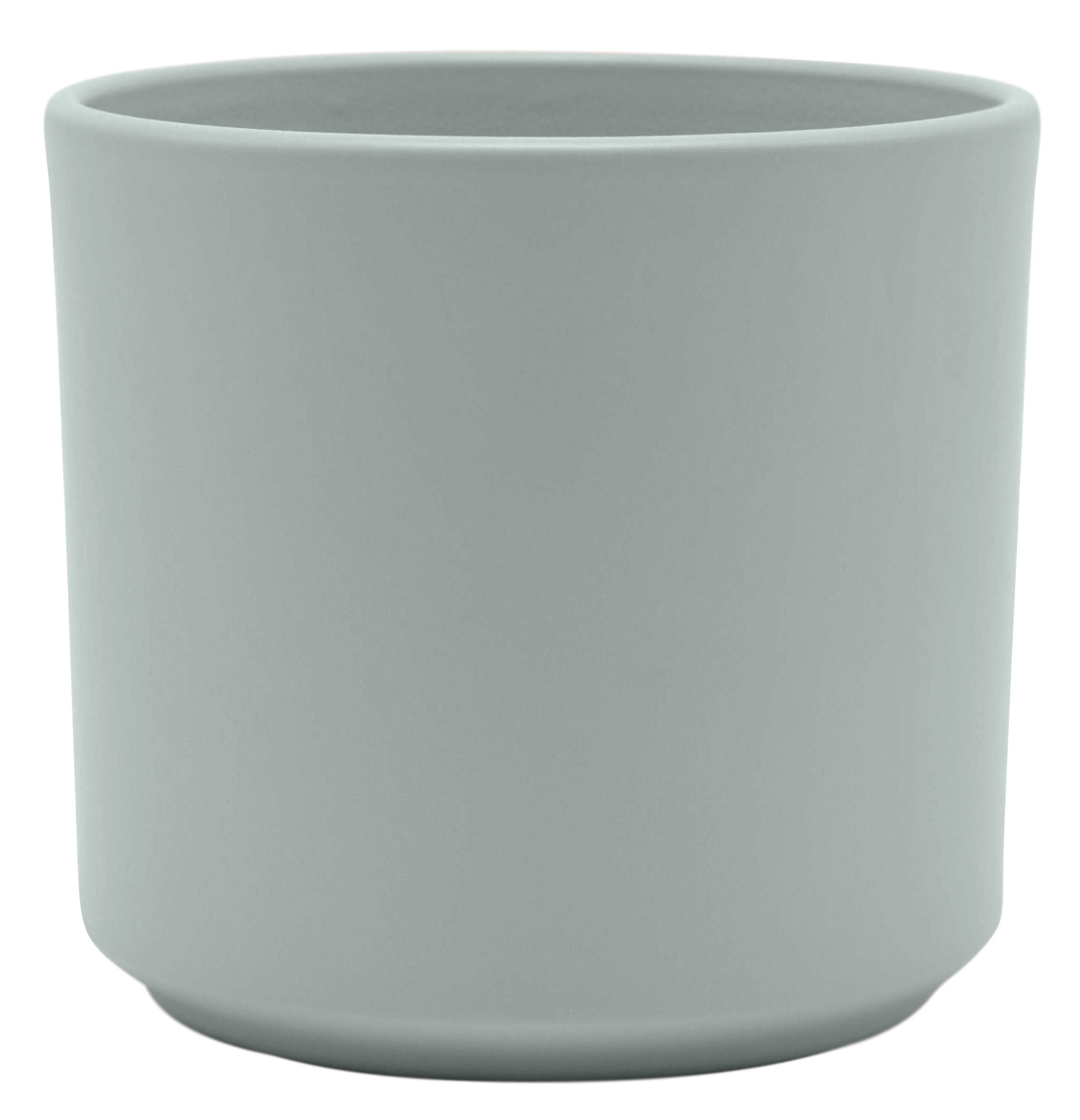 Bloempot Aardewerk Mat Grijs Gulia d 13 x h 12.5 cm