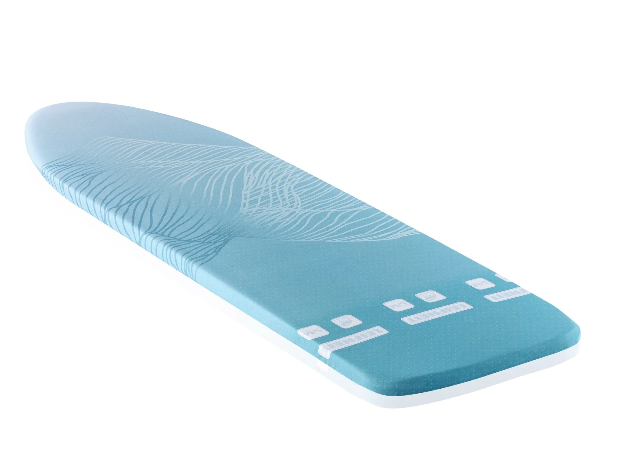 Leifheit Strijkplankhoes Perfect Steam Air Board Express S/M 125x40 cm - 3mm Moltonvulling - Fijne Perforatie Speciaal voor Stoomstations