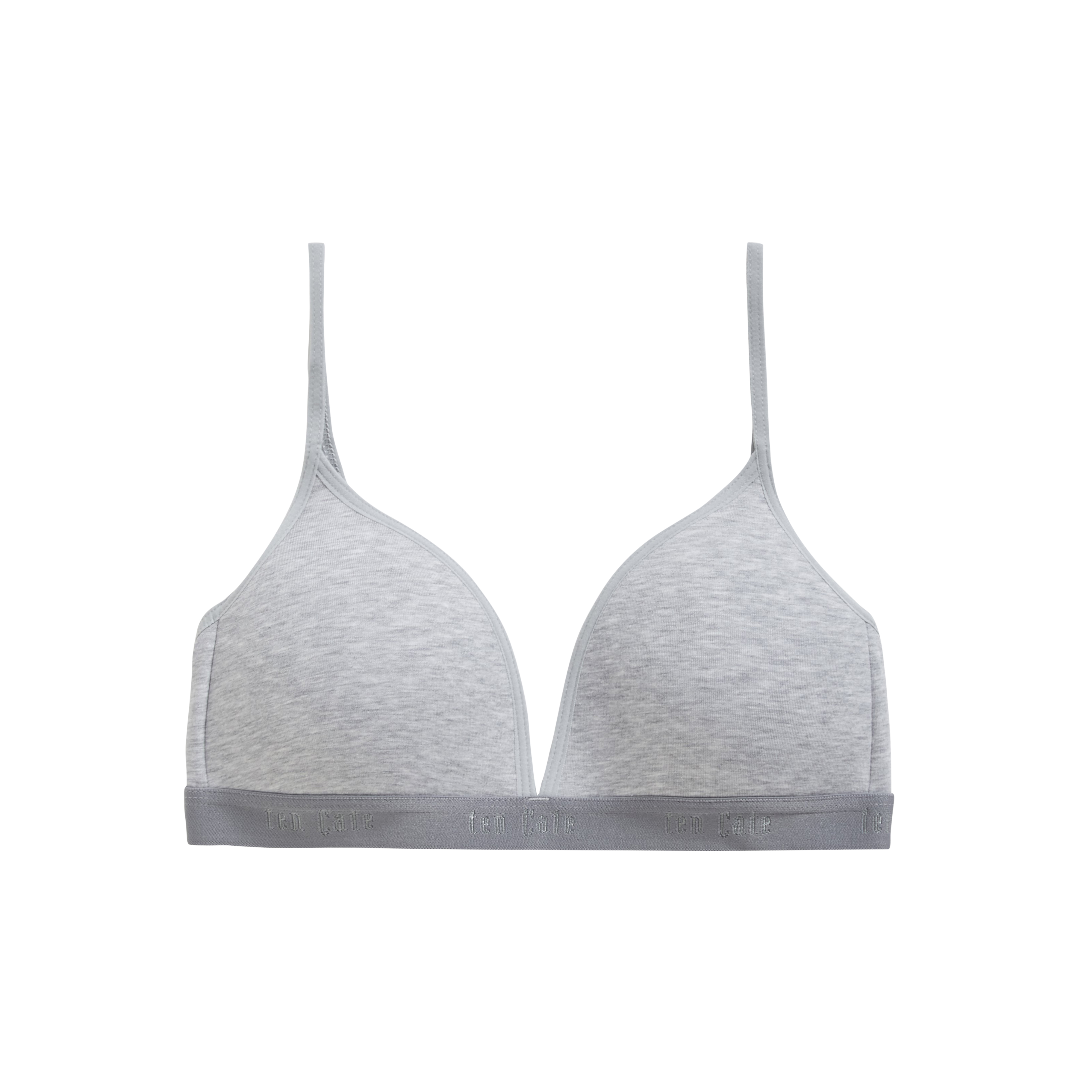 Ten Cate Bra Padded Meisjes Lichtgrijs Melee C75