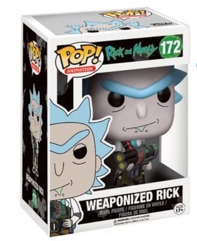 Funko Pop! Animation - Rick & Morty: Weaponized Rick 172