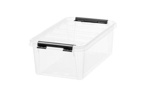 Smartstore Opbergbox Classic 4l met Deksel - 30x19x11 cm - Transparant - by Orthex