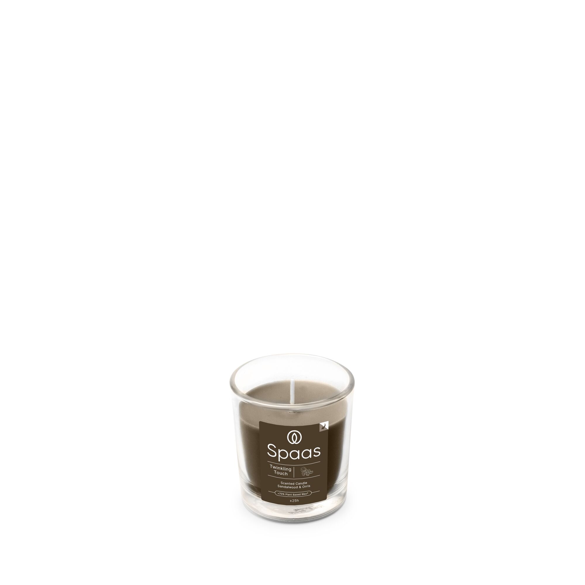 Spaas Geurkaars Twinkling Touch - Sandalwood and Orris - 25 Branduren