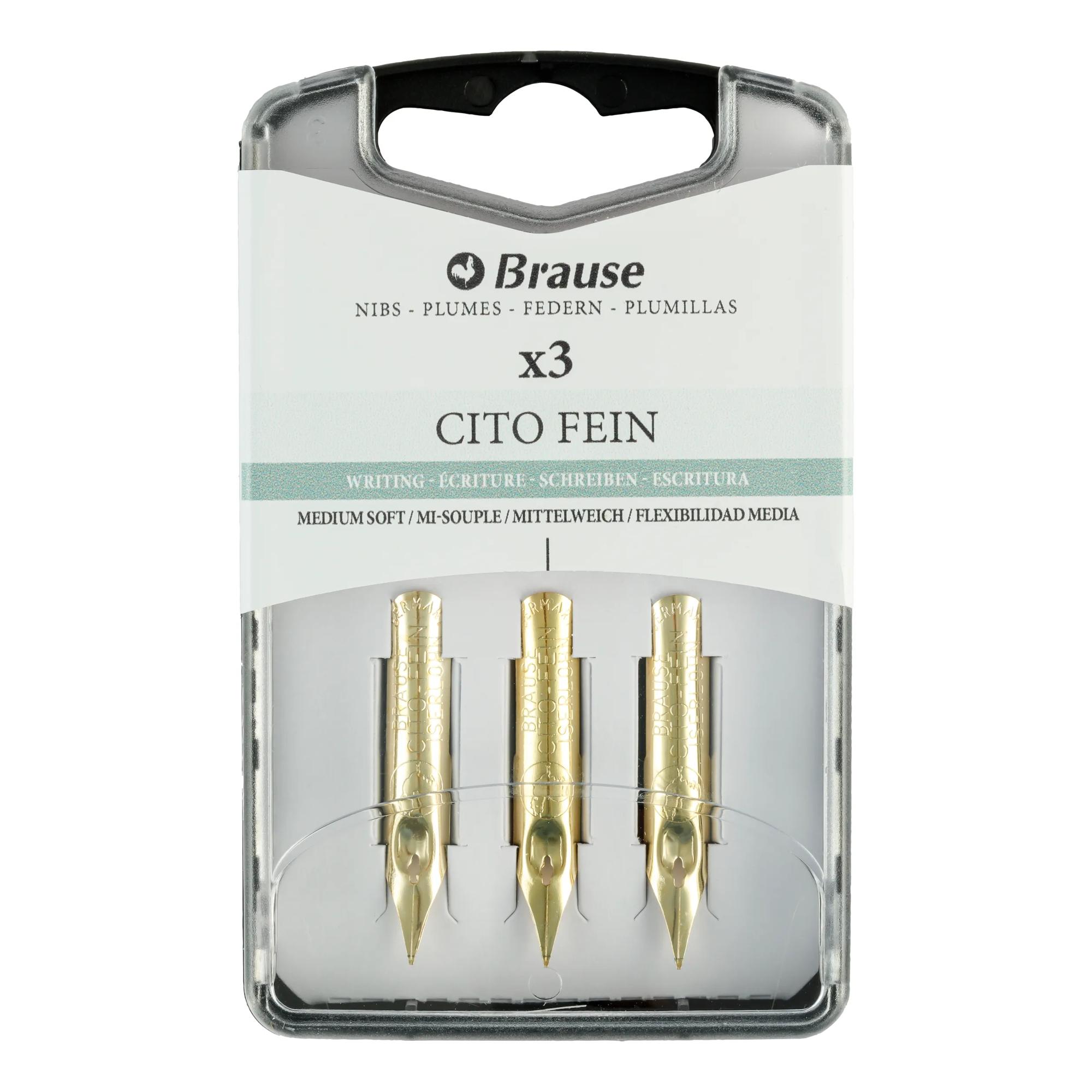 Brause Kalligrafiepen Cito Fein 3 stuks