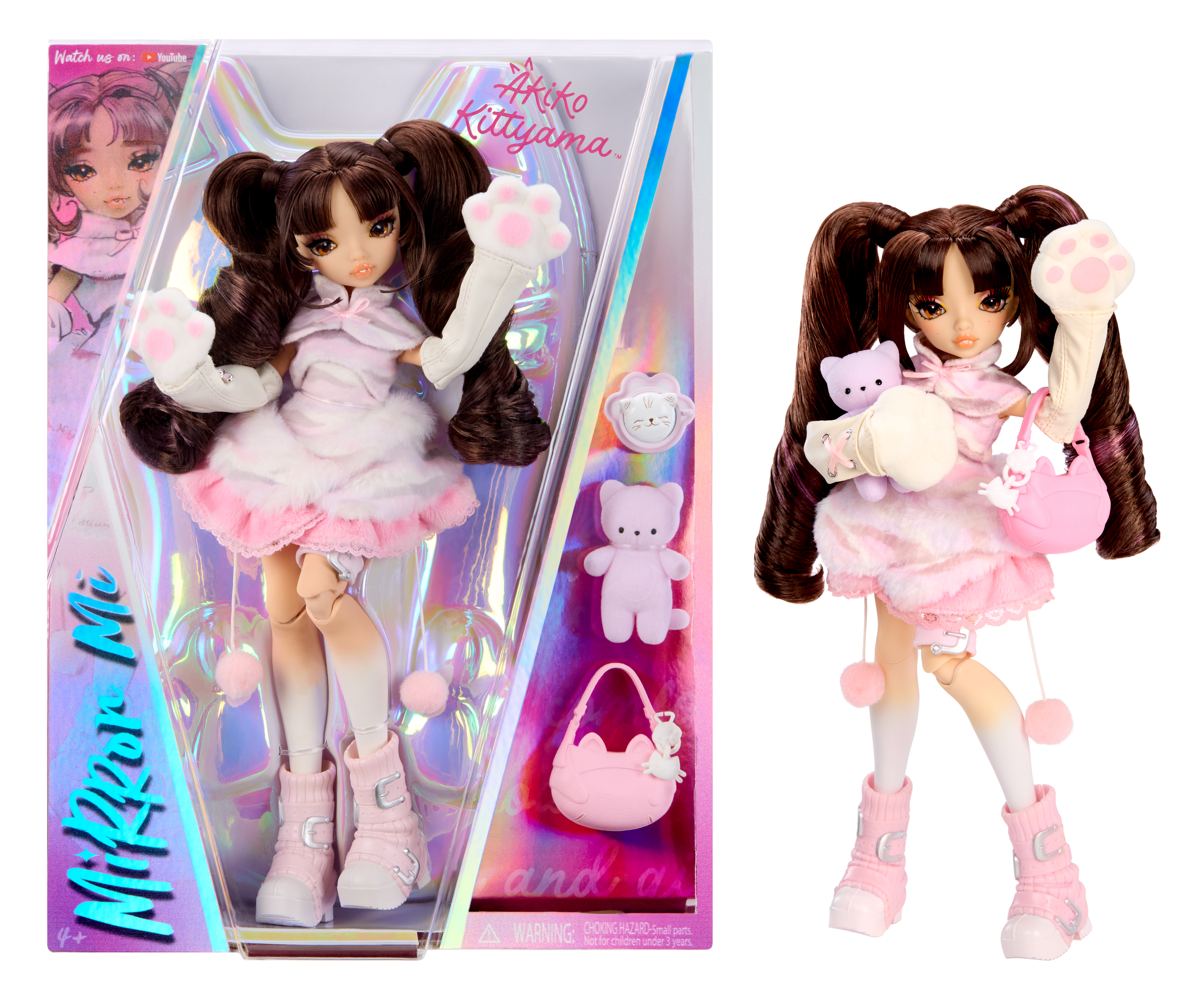 Mirror Mi Fashion Doll - Akiko Kittyama (Cozy)