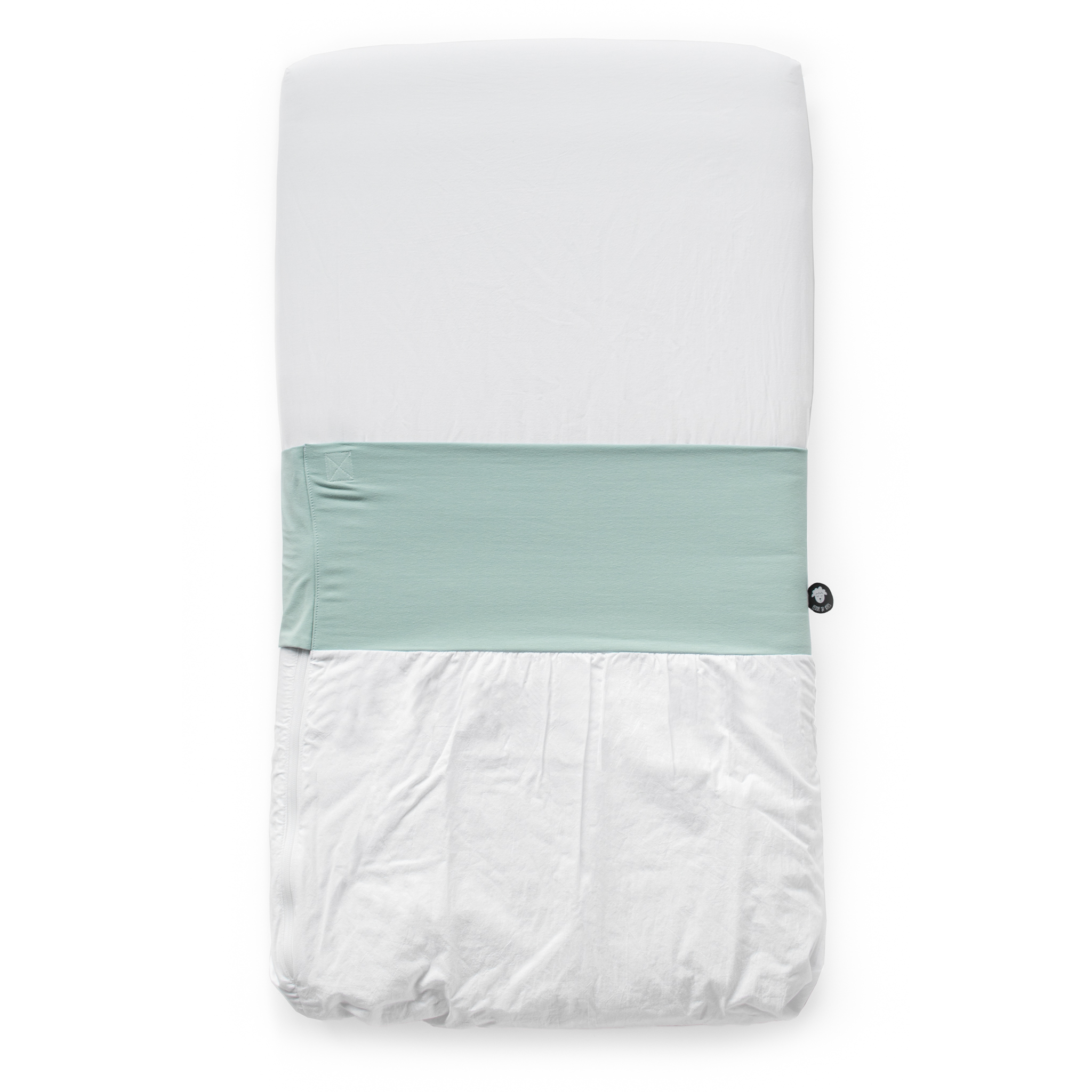 Fedde&Kees Laken Nunki Bed 60x120 cm - Mint