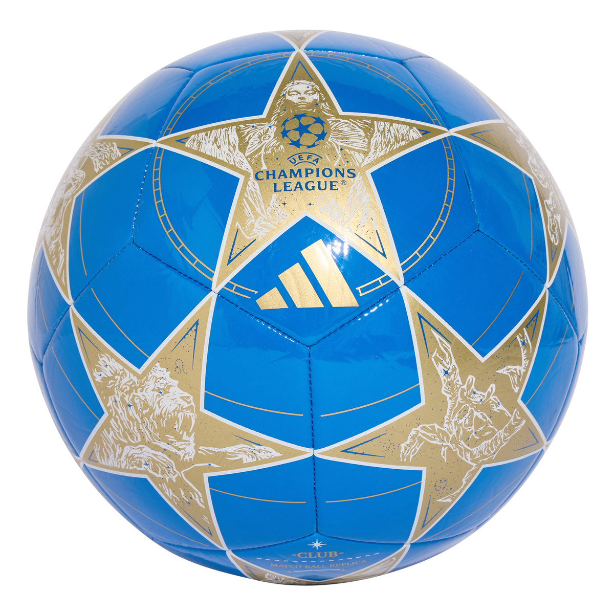 Adidas Voetbal Uefa Champions League Bal White/Panton/Magold - 5