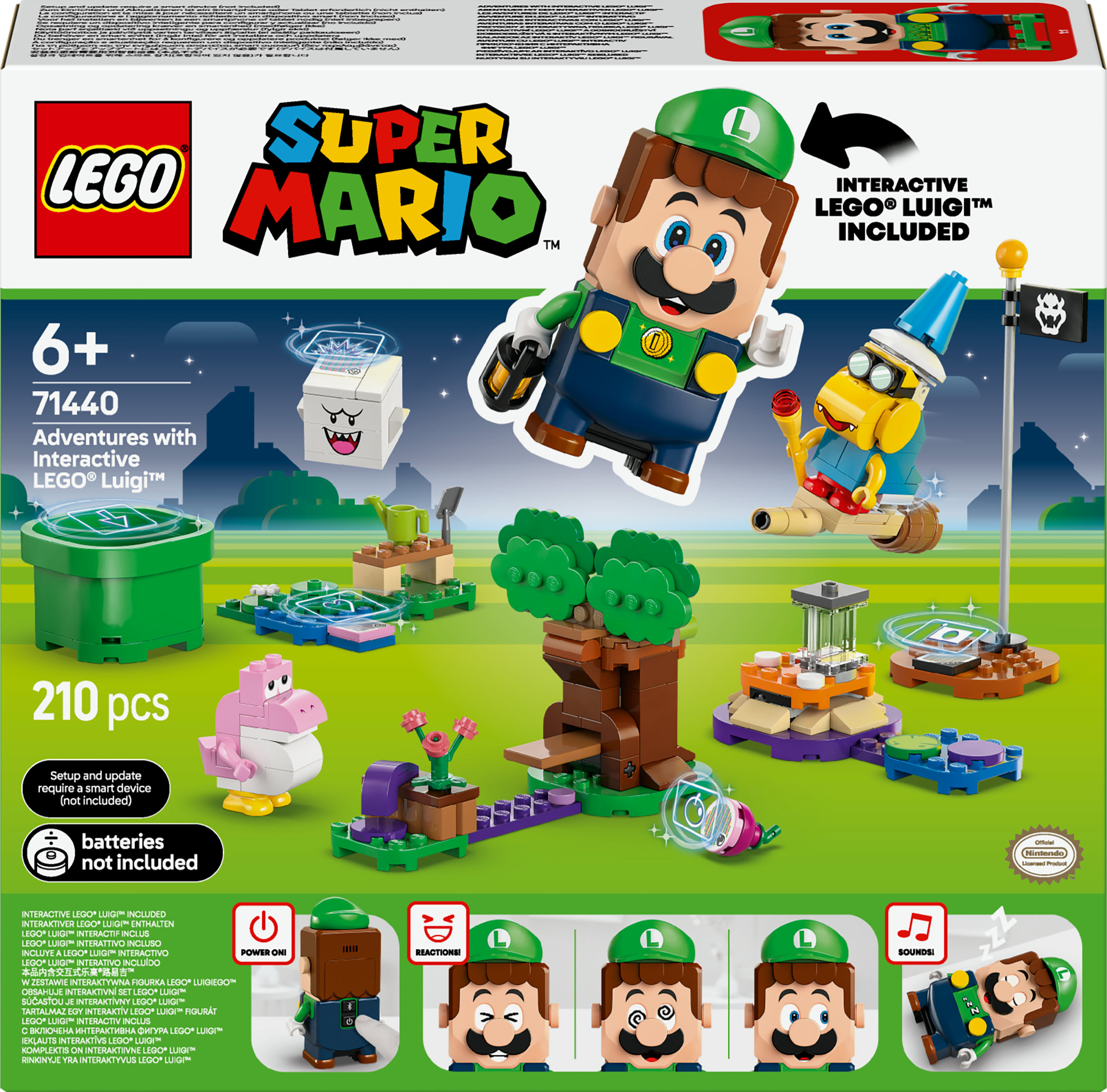 LEGO Super Mario 71440 Avonturen met  interactive LEGO Luigi