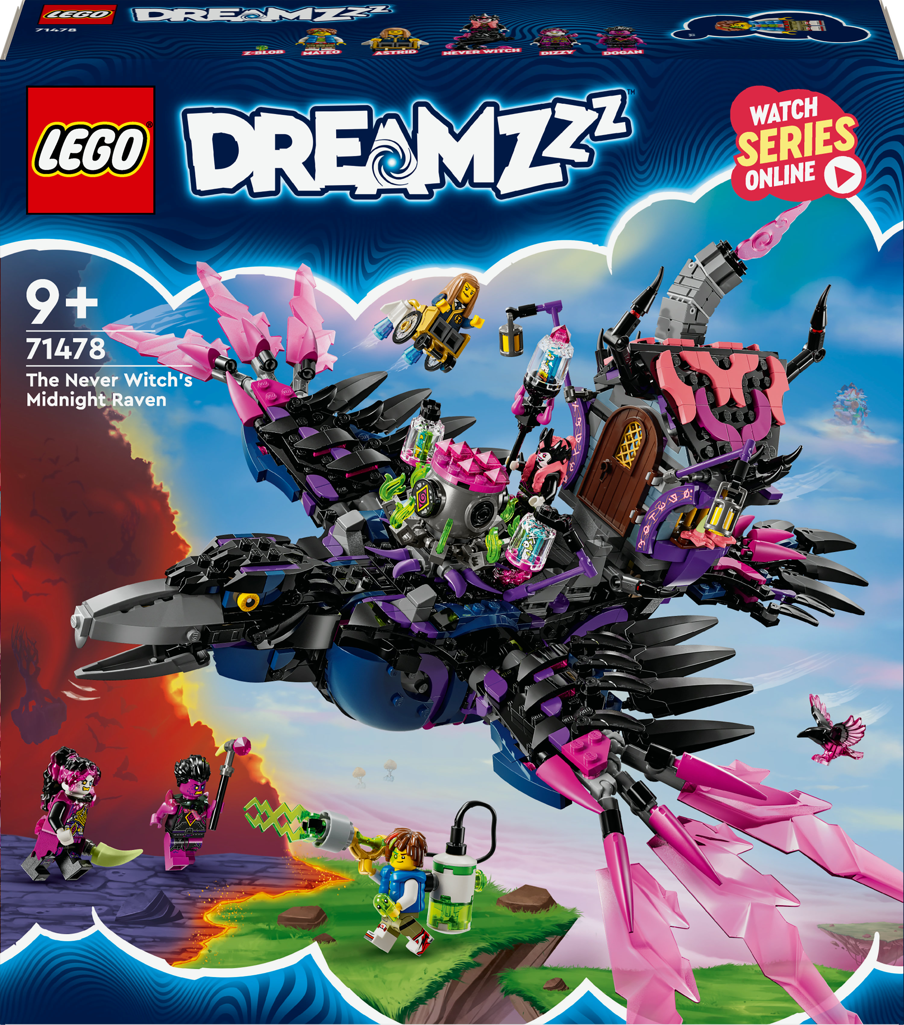LEGO DREAMZzz 71478 De Middennachtraaf van de Neder Heks