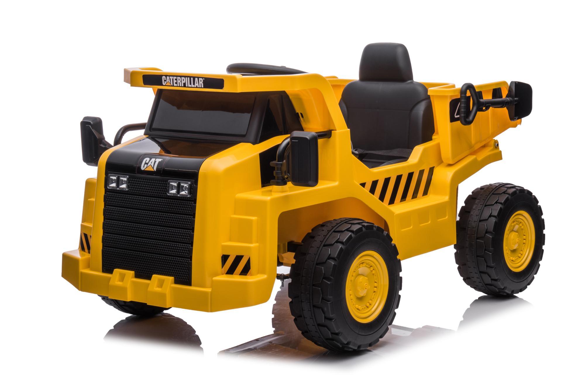 CAT Kipwagen - 10.8 Volt motor, Licht en geluid, oplaadbaar met afstandsbediening