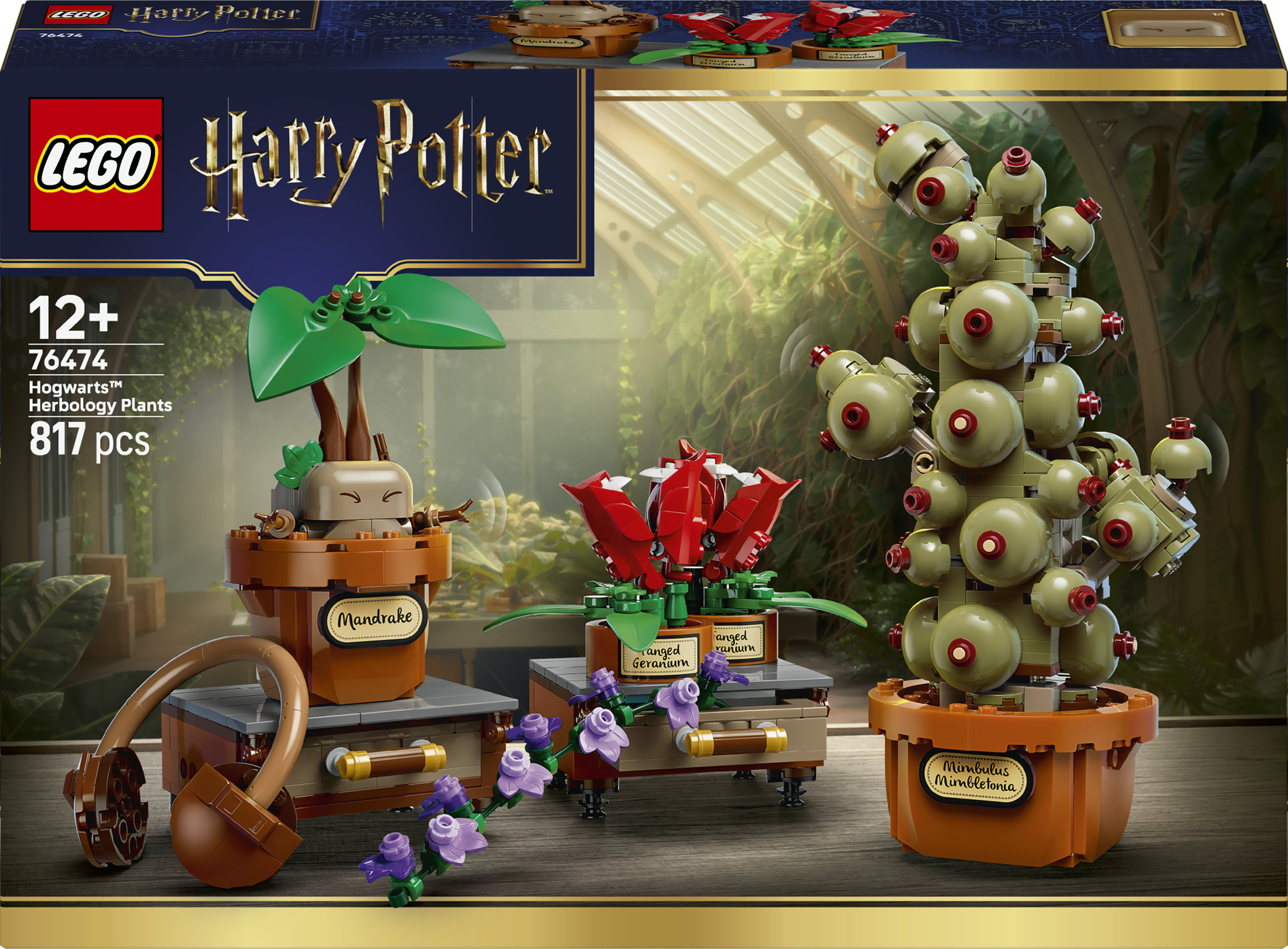 Lego Harry Potter 76474 Zweinstein # Kruidenkunde Planten