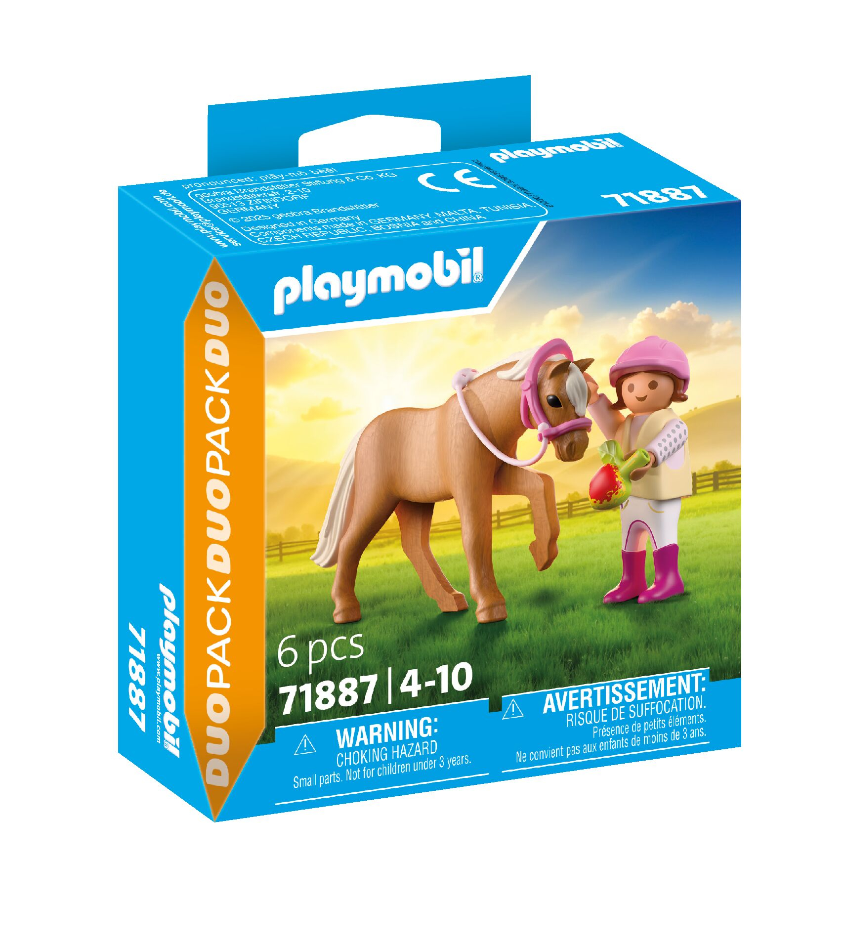 Playmobil DuoPacks 71887 Meisje met pony