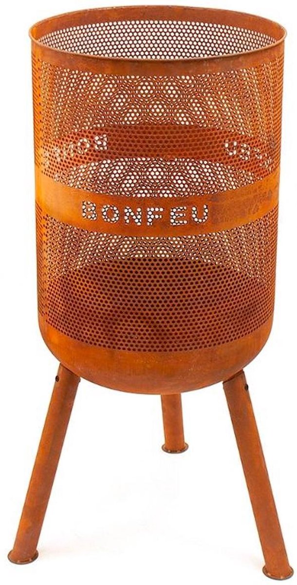 Bonfeu BonVes 34 Roest Vuurkorf met grillrooster