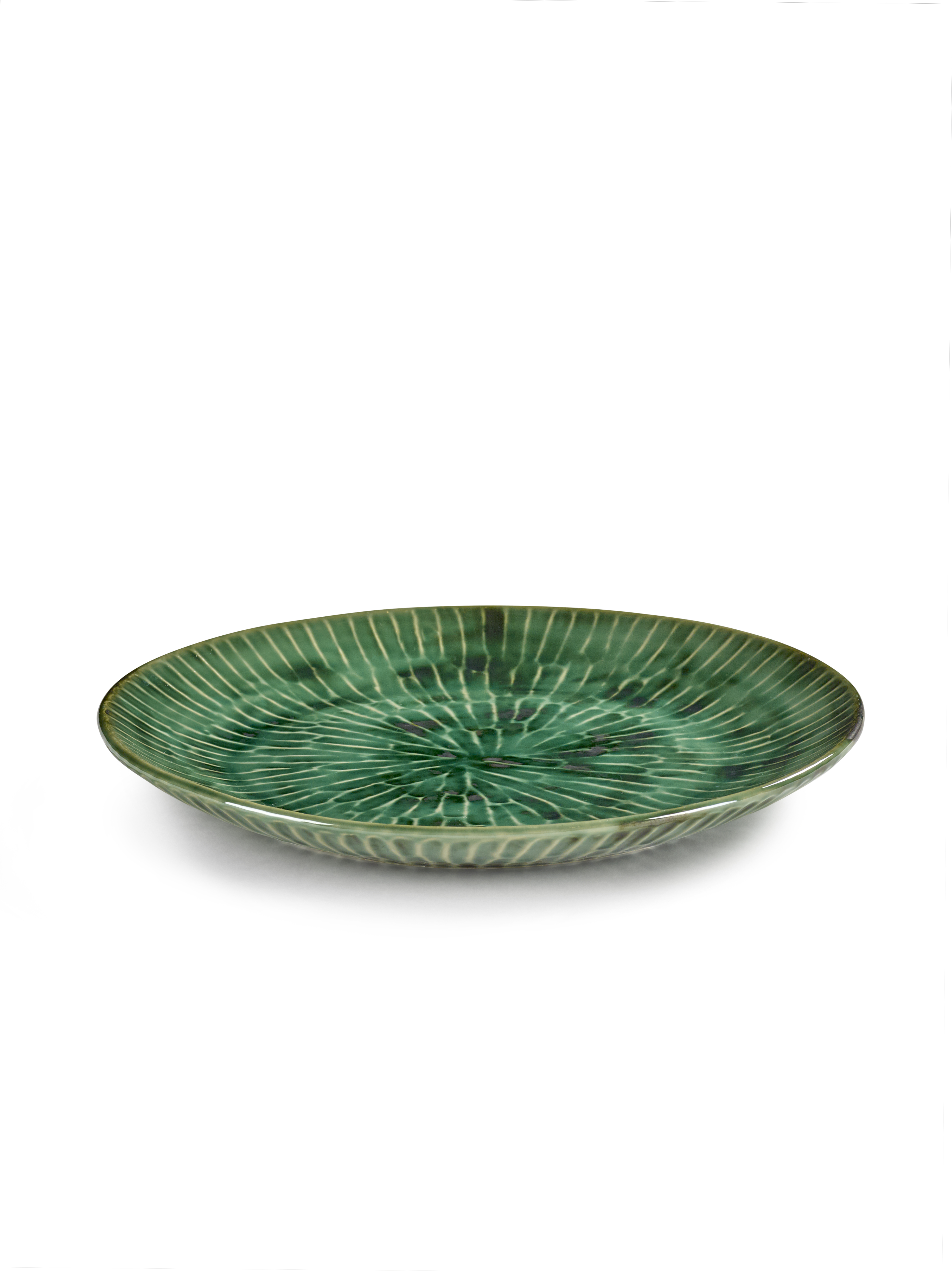 Serax Bord Green Verde Lanza 27cm - Aardewerk - by Pascale Naessens