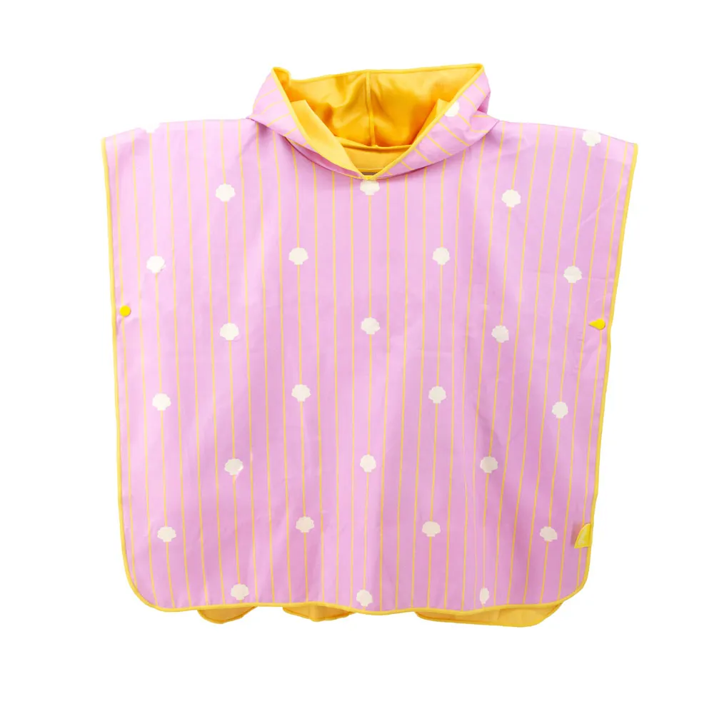 Quut Poncho Banana Pink Seashells 60x60 cm
