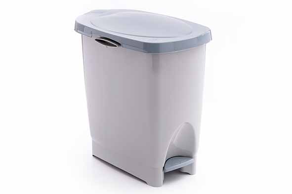 Araven Pedaalemmer 22l Recycled Ecobin Grijs - 42.5x26x42 cm