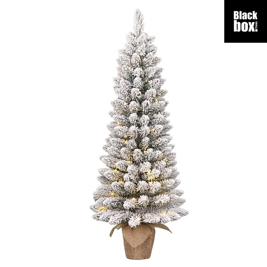 Kerstboom Gerlos LED Groen Frosted 120x51 cm - 166 Tips - 60 Lights - PVC