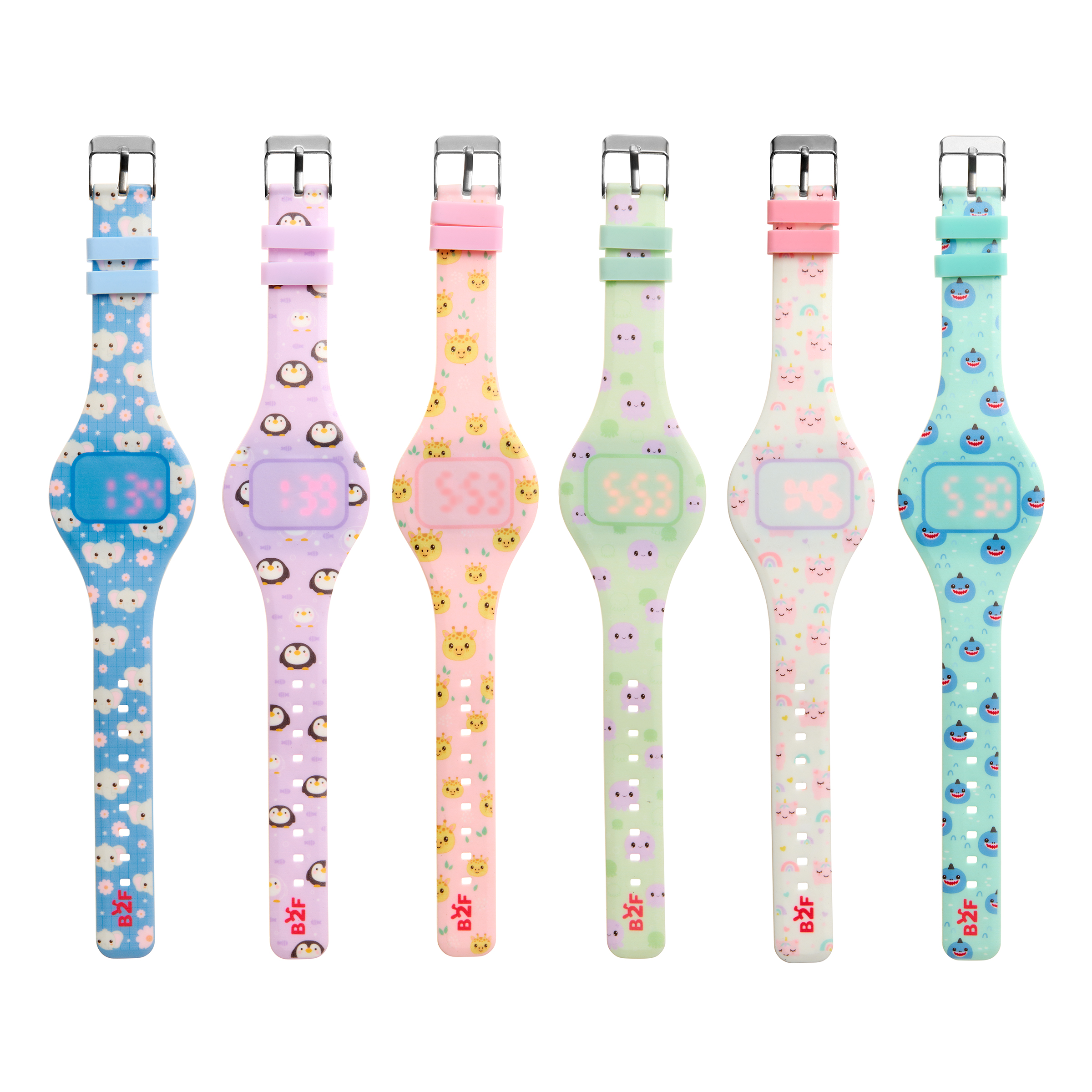 Back2Fun Digitale Polshorloge Friends O'Clock assorti - prijs per stuk