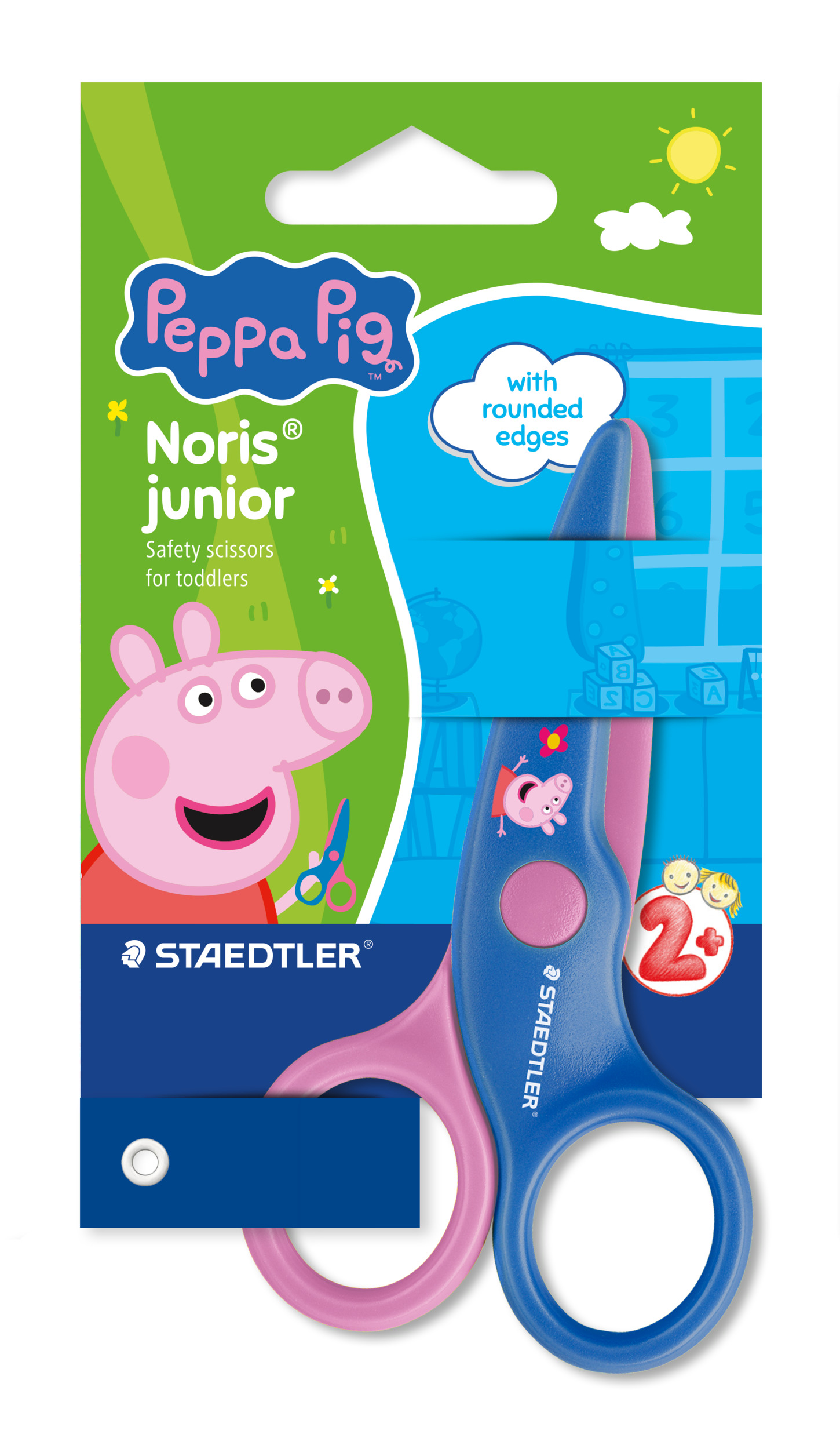 Noris Junior x Peppa Pig Peuter Schaar - Blister