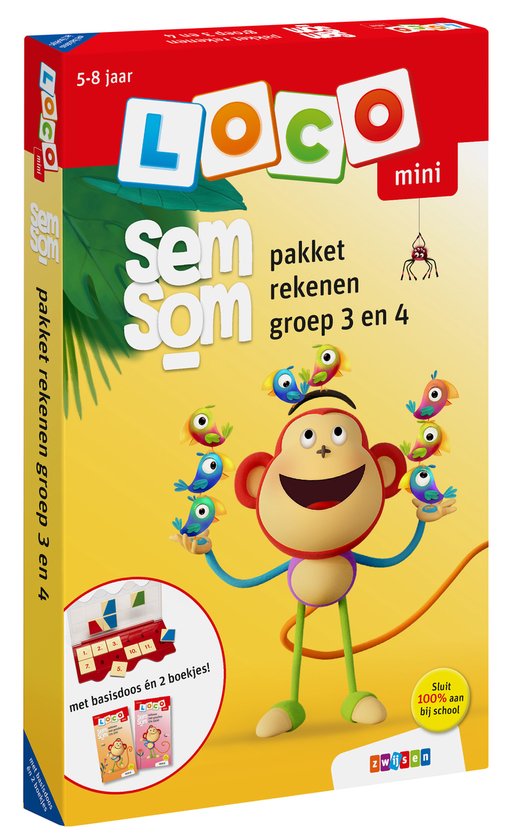 Loco Mini Semson Pakket Rekenen Groep 3 en 4