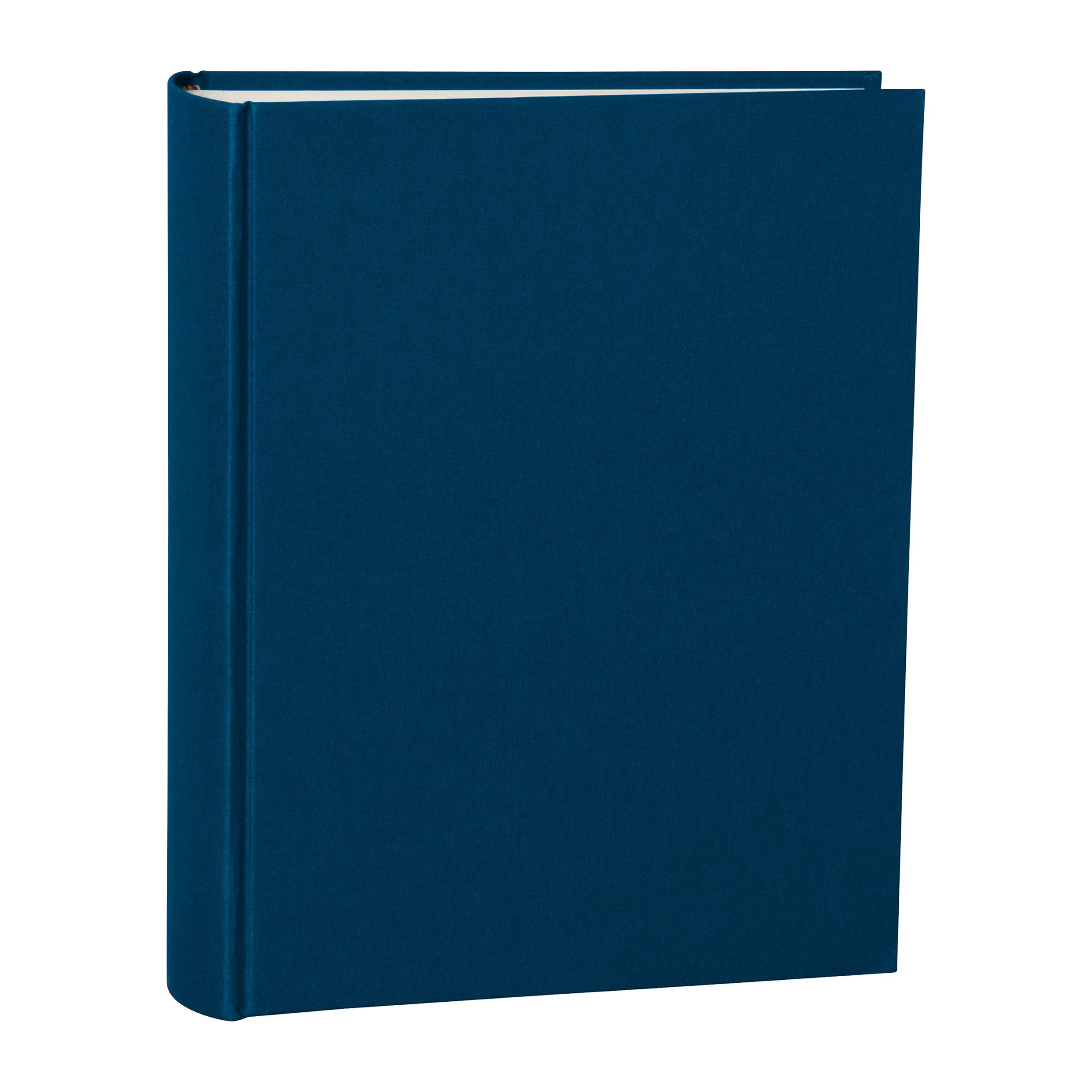 Semikolon Fotoalbum Classic Large Creme 24.5X30.5Cm - Linnen Omslag - Marine