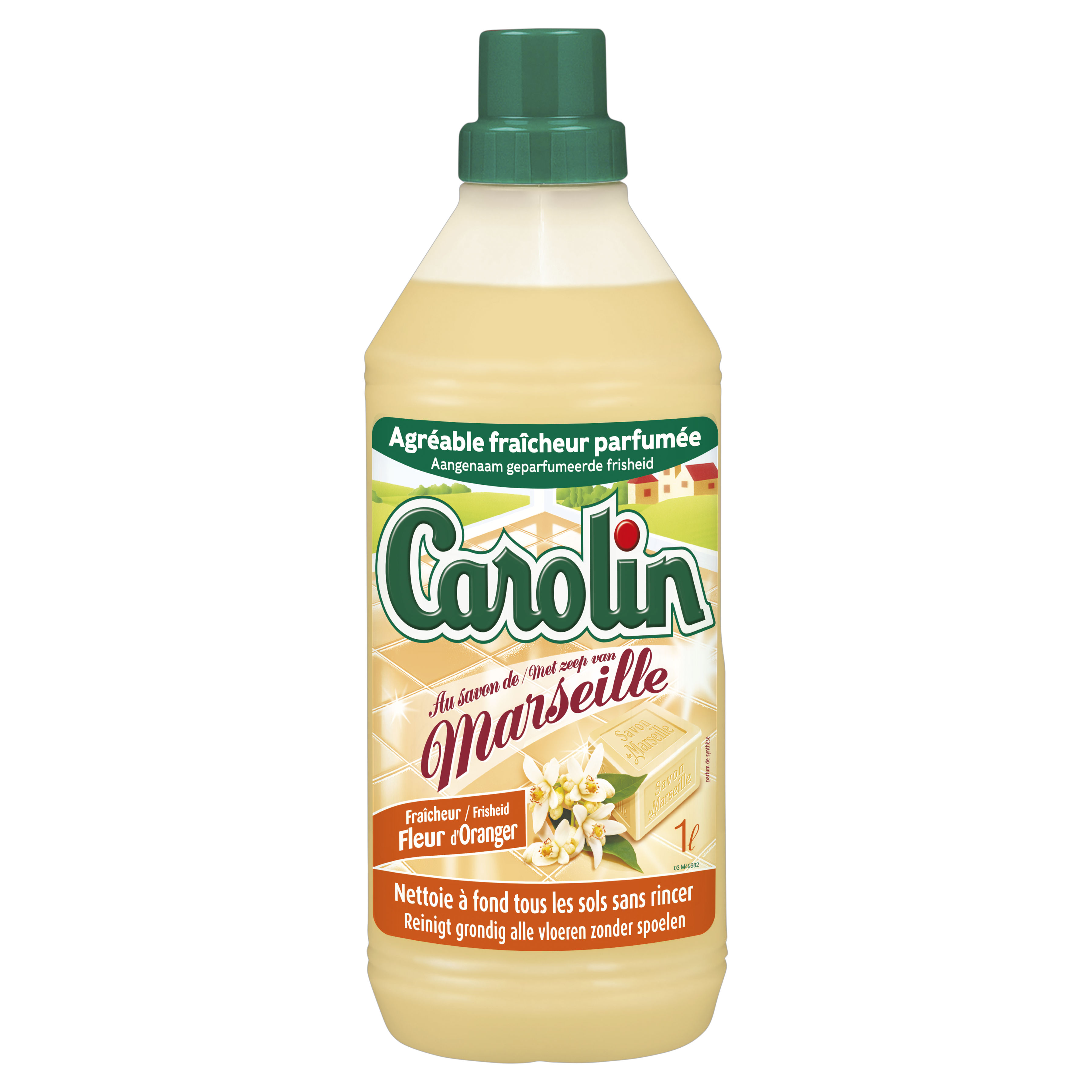 Carolin Vloerzeep Marseille Oranjebloesem 1 l