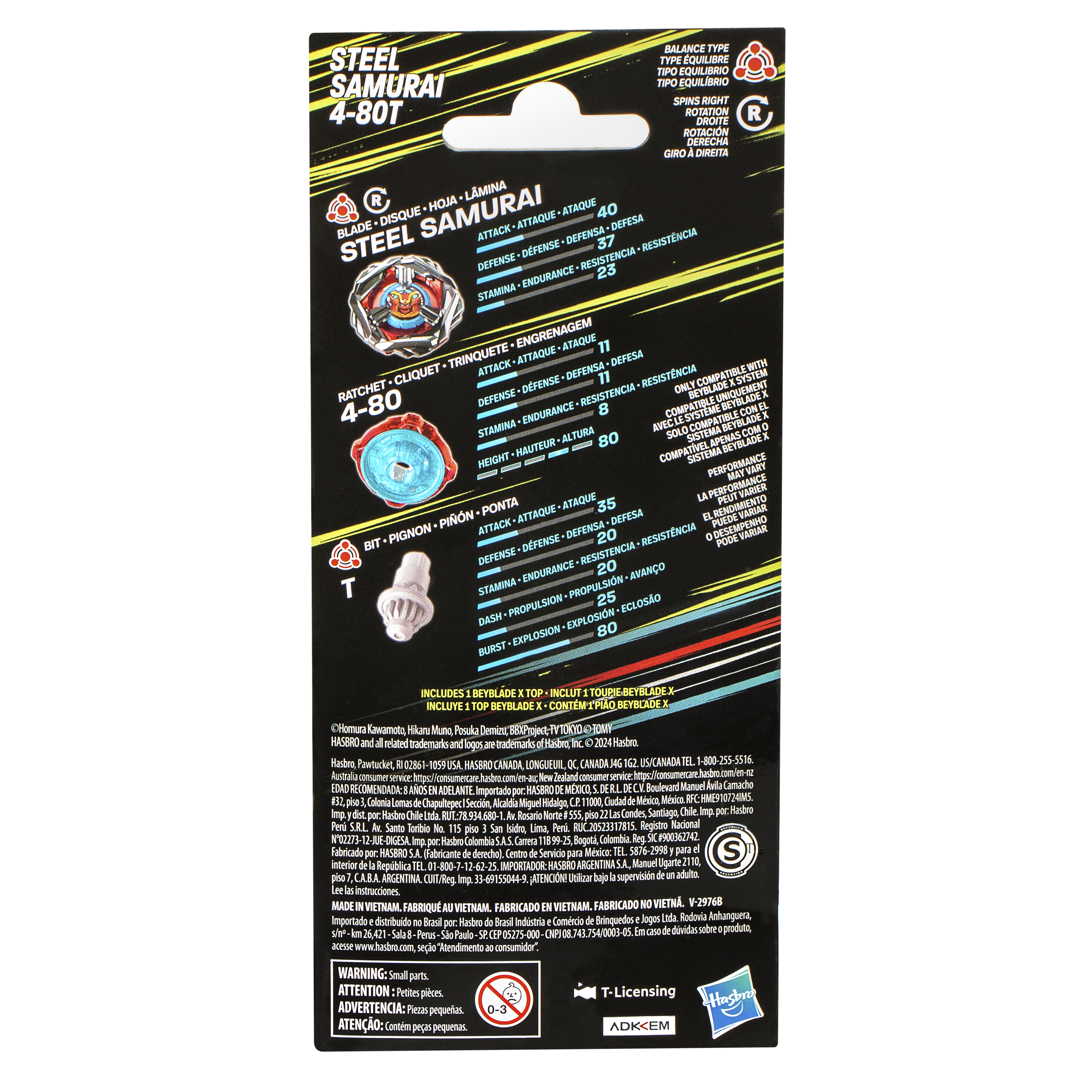 Beyblade BBX Booster single Top ass. - prijs per stuk 