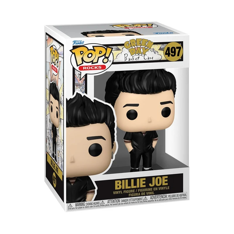 Funko Pop! Rocks - Green Day, Basket Case: Billie Joe 497