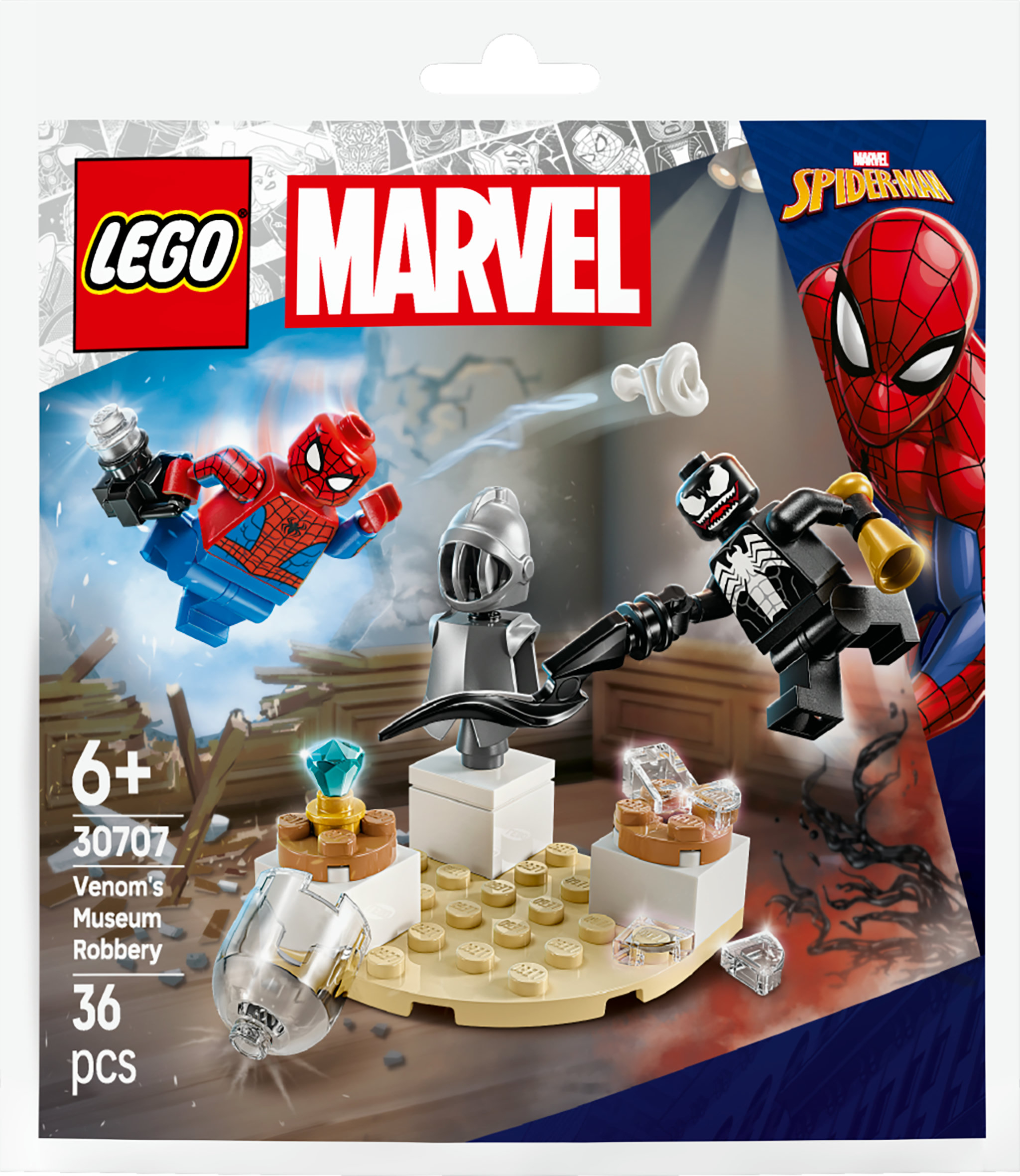 Lego Marvel Super Heroes 30707 Venoms Museuminbraak
