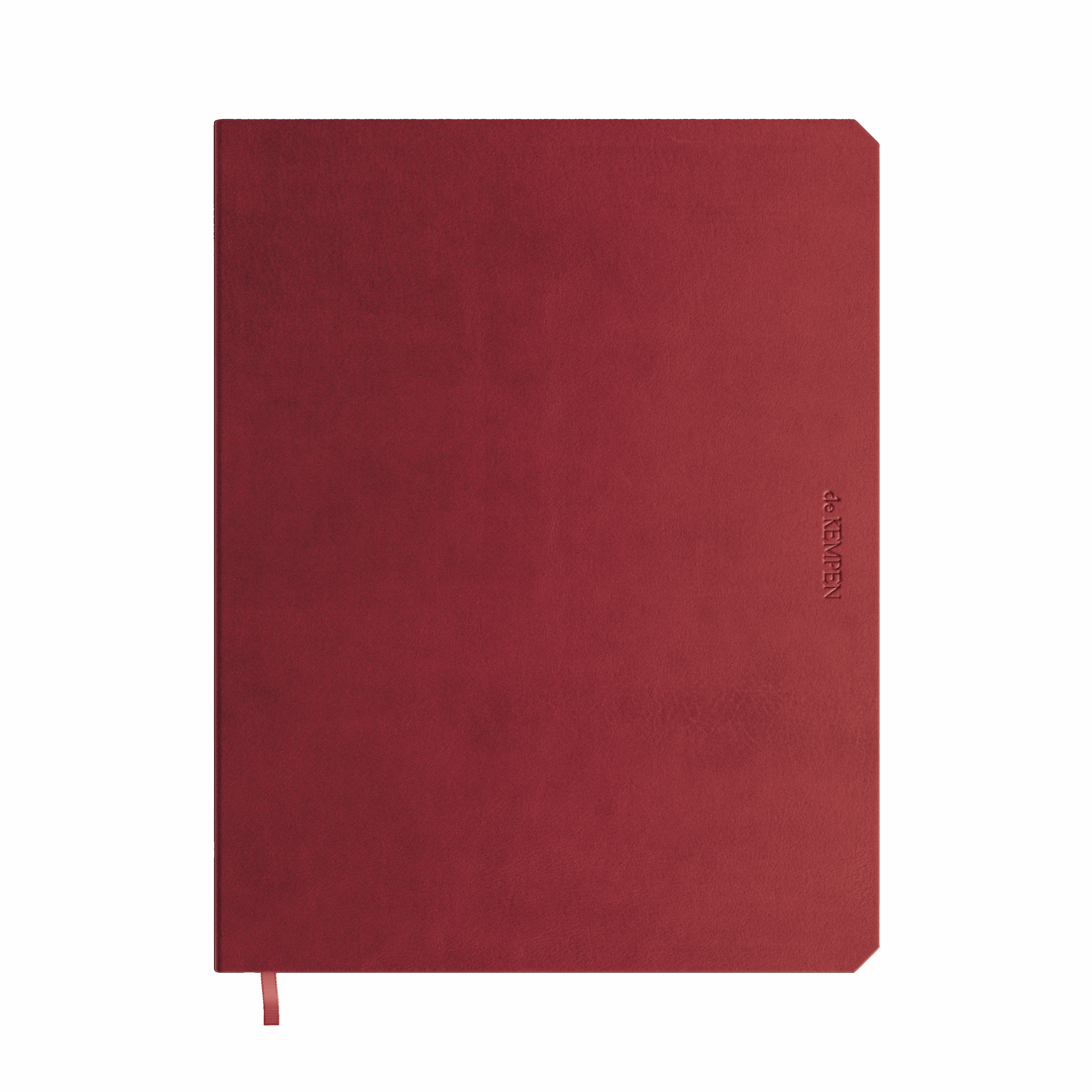 de KEMPEN Notebook Large Amarone 192 blz. - Gelijnd - 171x220 mm