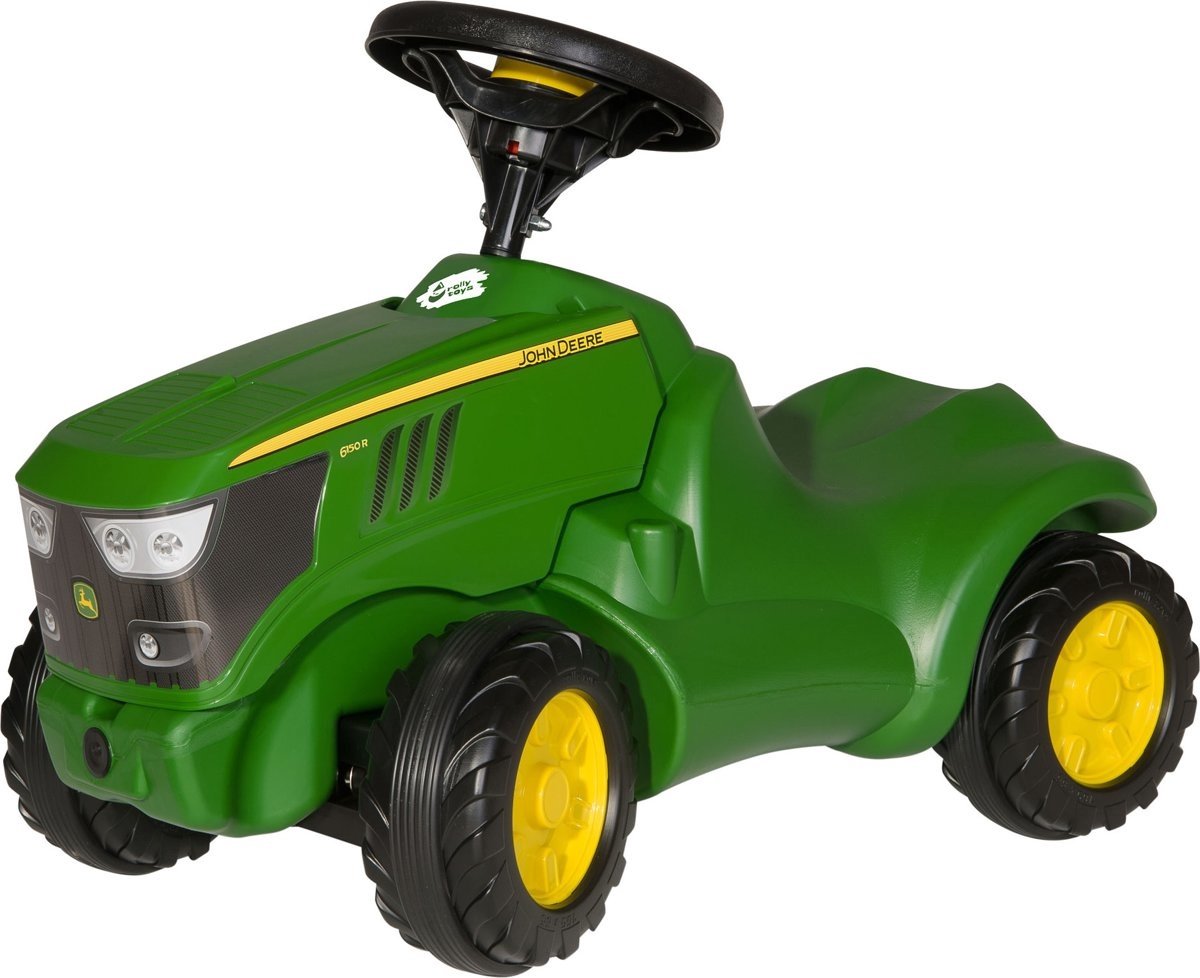 Rolly Minitrac John Deere Traktor Loper model, Motorkap kan open