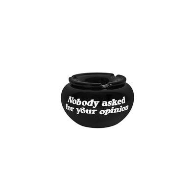 Fisura Asbak Nobody Asked For Your Opinion 13.5x17 cm - met Deksel - Keramiek