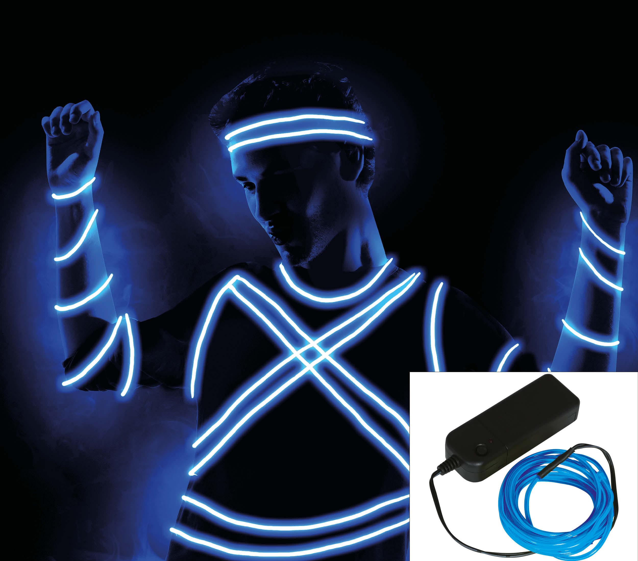 LED Strengverlichting Blauw 5m