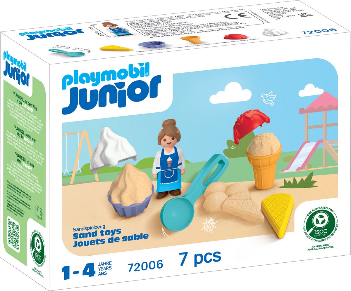 Playmobil 72006 Junior Sand JUNIOR: Zand-ijswinkel