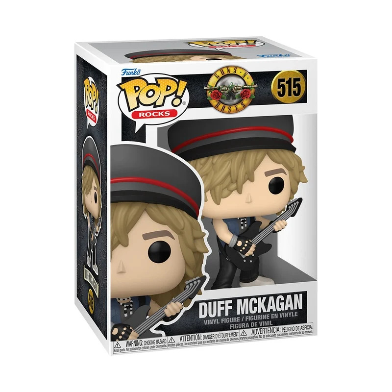 Funko Pop! Rocks - Guns 'n Roses: Duff McKagan (1985 Vintage) 515