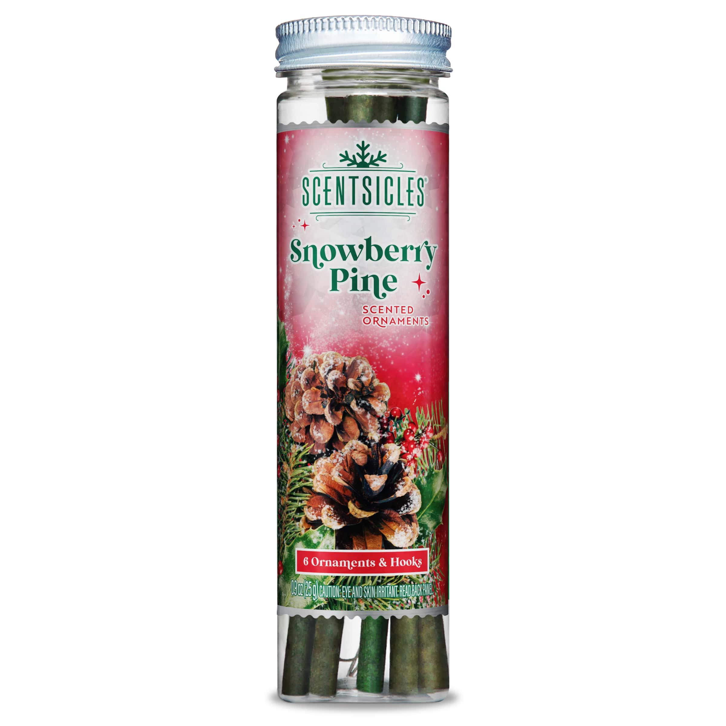 Scentsicles Geurstokjes Snowberry Pine 6 stuks