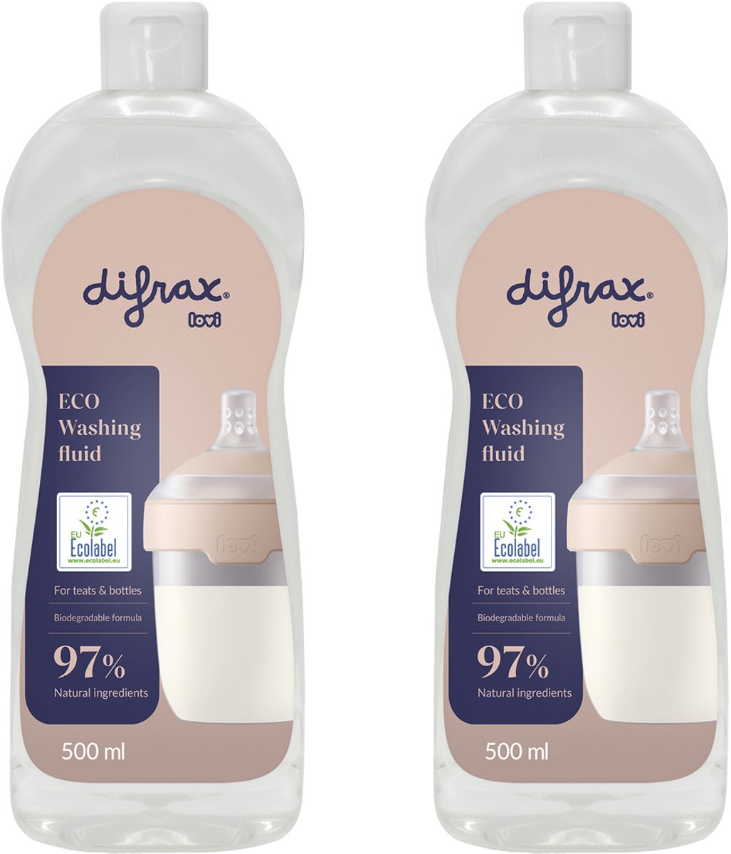 Difrax Afwasmiddel Babyflessen - Fopspenen Geurvrij 500 ml