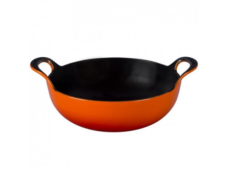 Le Creuset Balti Pan Oranjerood 24cm - Gietijzer - 2.7l