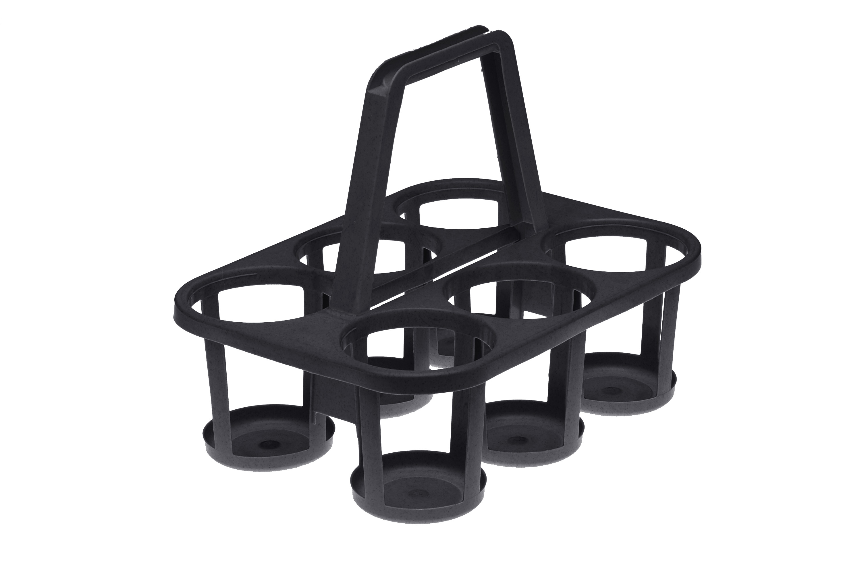 Keeeper Flessendrager 6x1.5l Zwart 34x26x28 cm