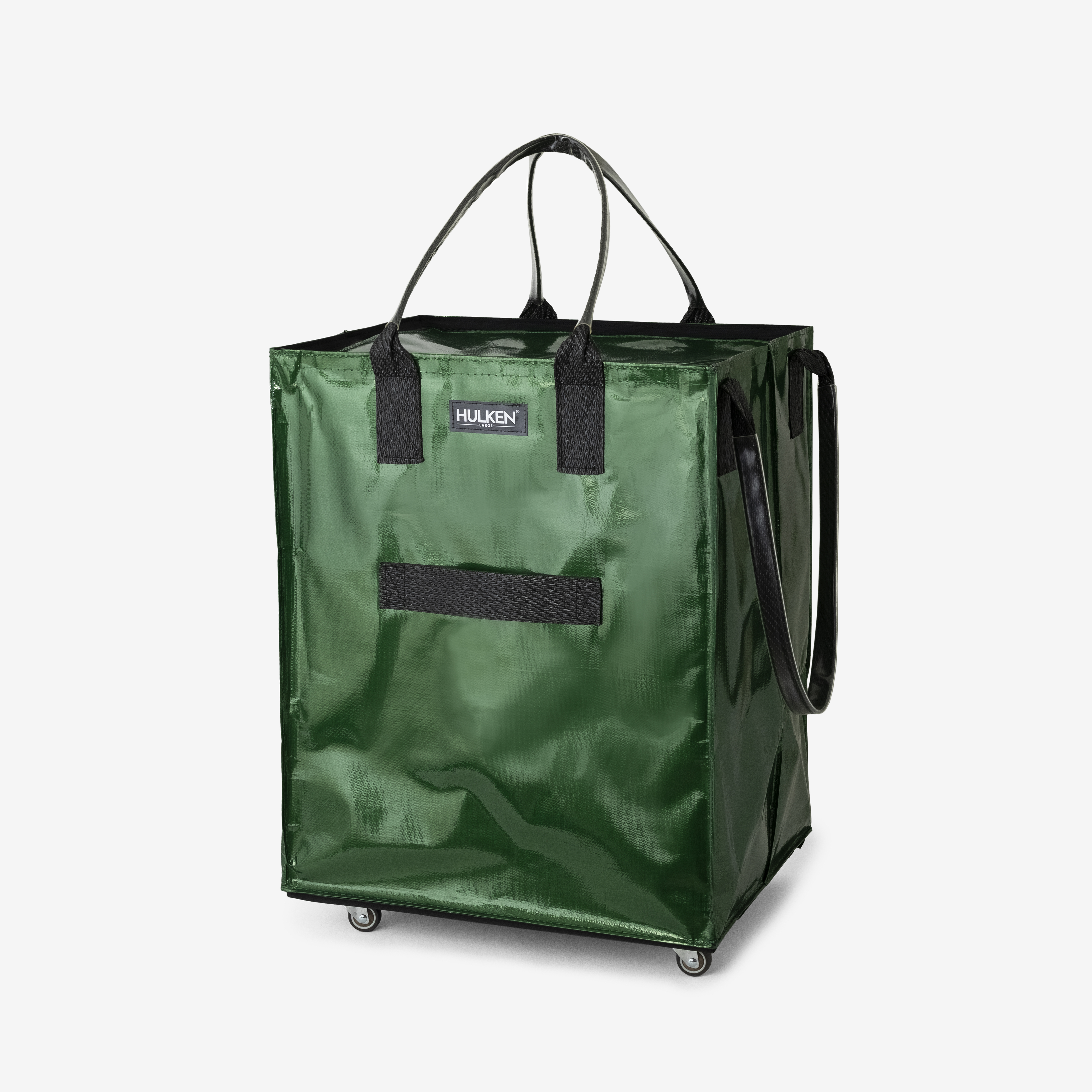 Hulken Original Trolley Tote Bag large Forest Green 50x66x40cm