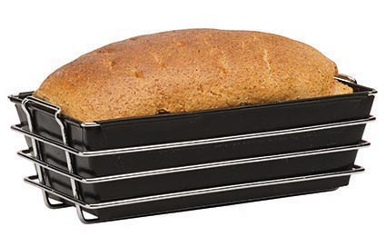 Bakeflon Broodvorm 800g met Frame Zwart 28x9x9 cm - Teflon Antikleef