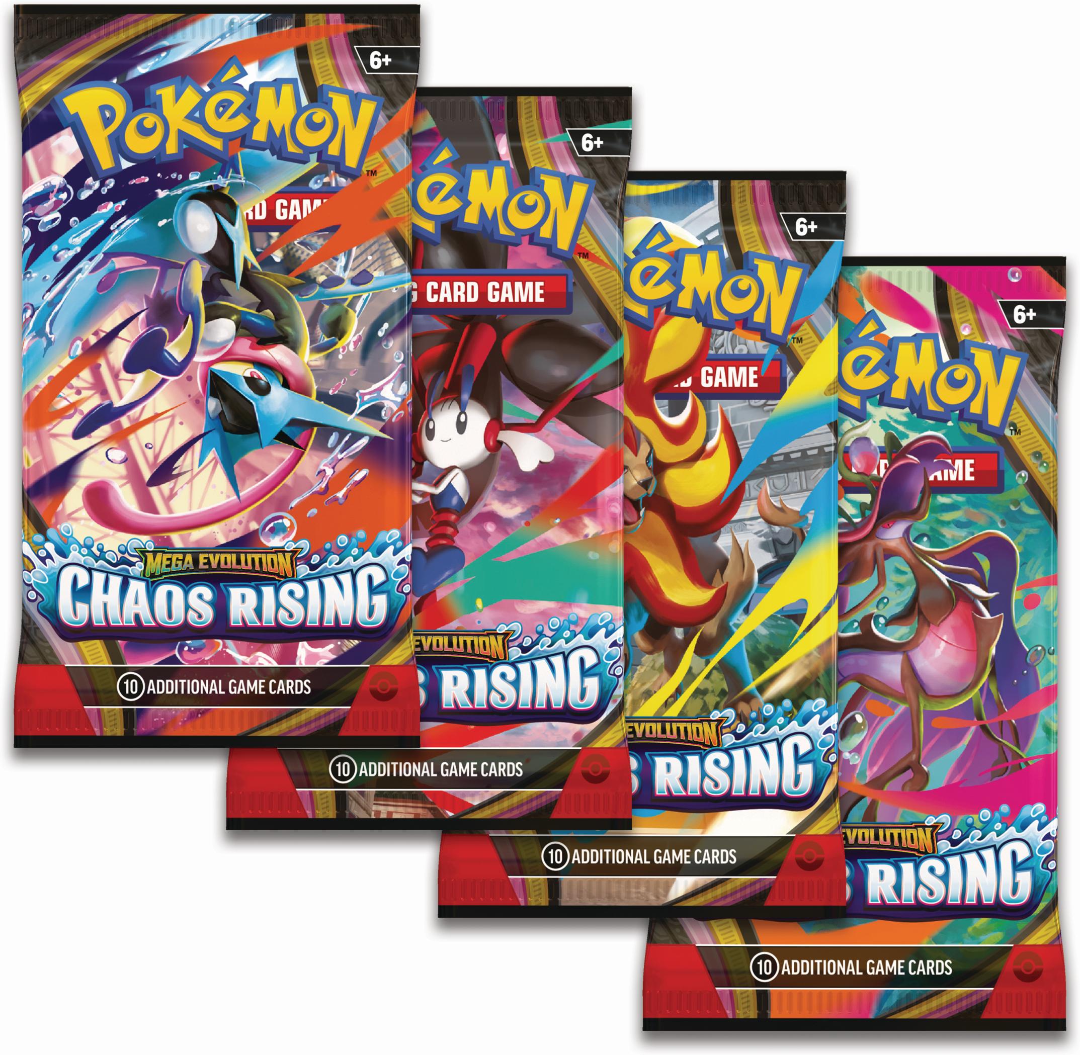 Pokémon Mega Evolution - ME04 - Chaos Rising - Booster - Prijs per booster