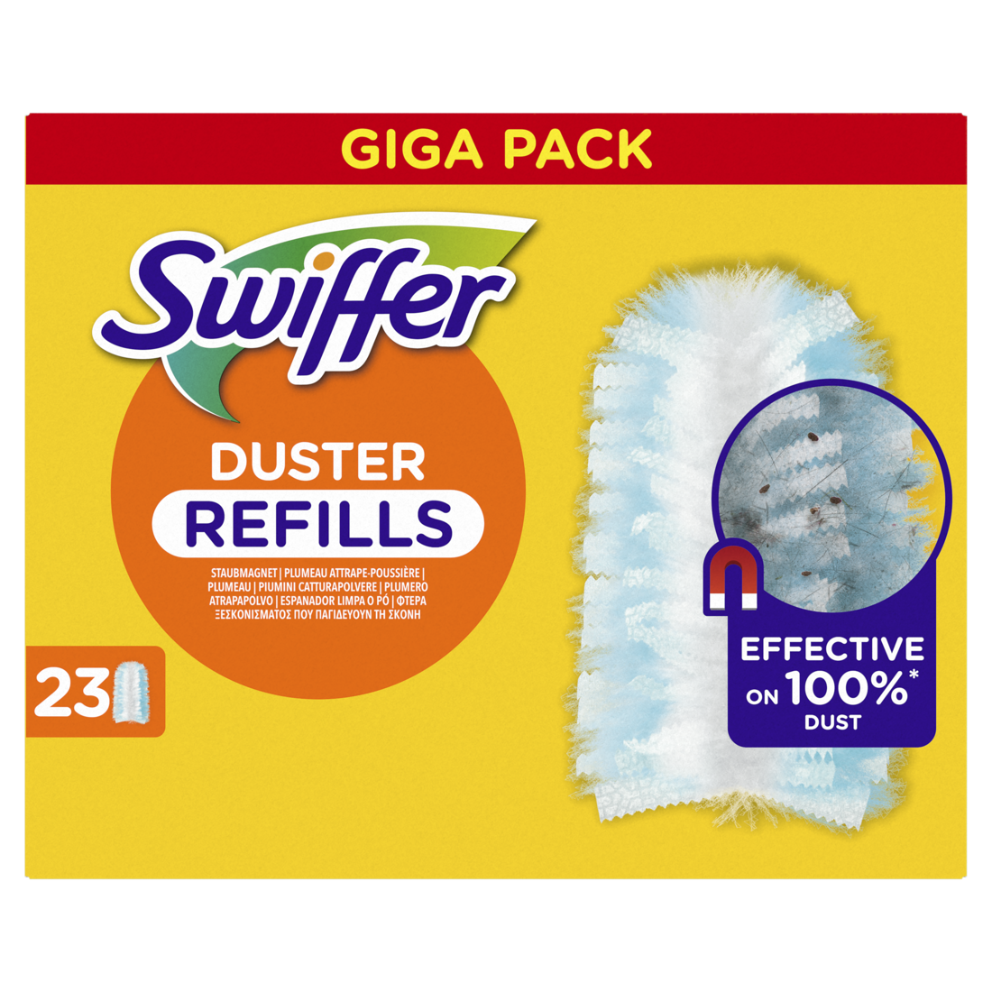 Swiffer Stoffer Duster Vervangdoekjes 23 stuks