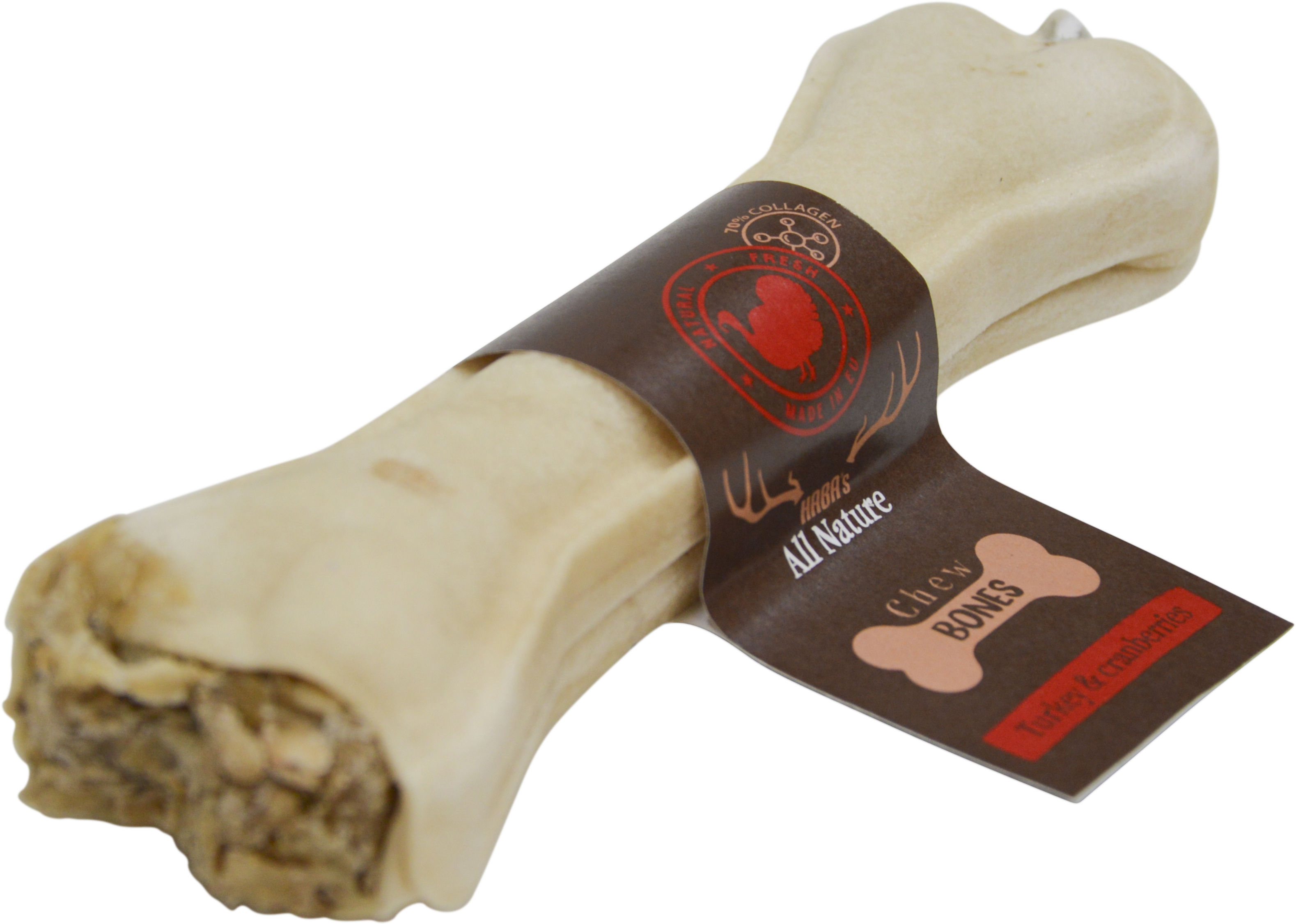 Haba's All Nature Kauwbot Kalkoen met Veenbessen 115 g