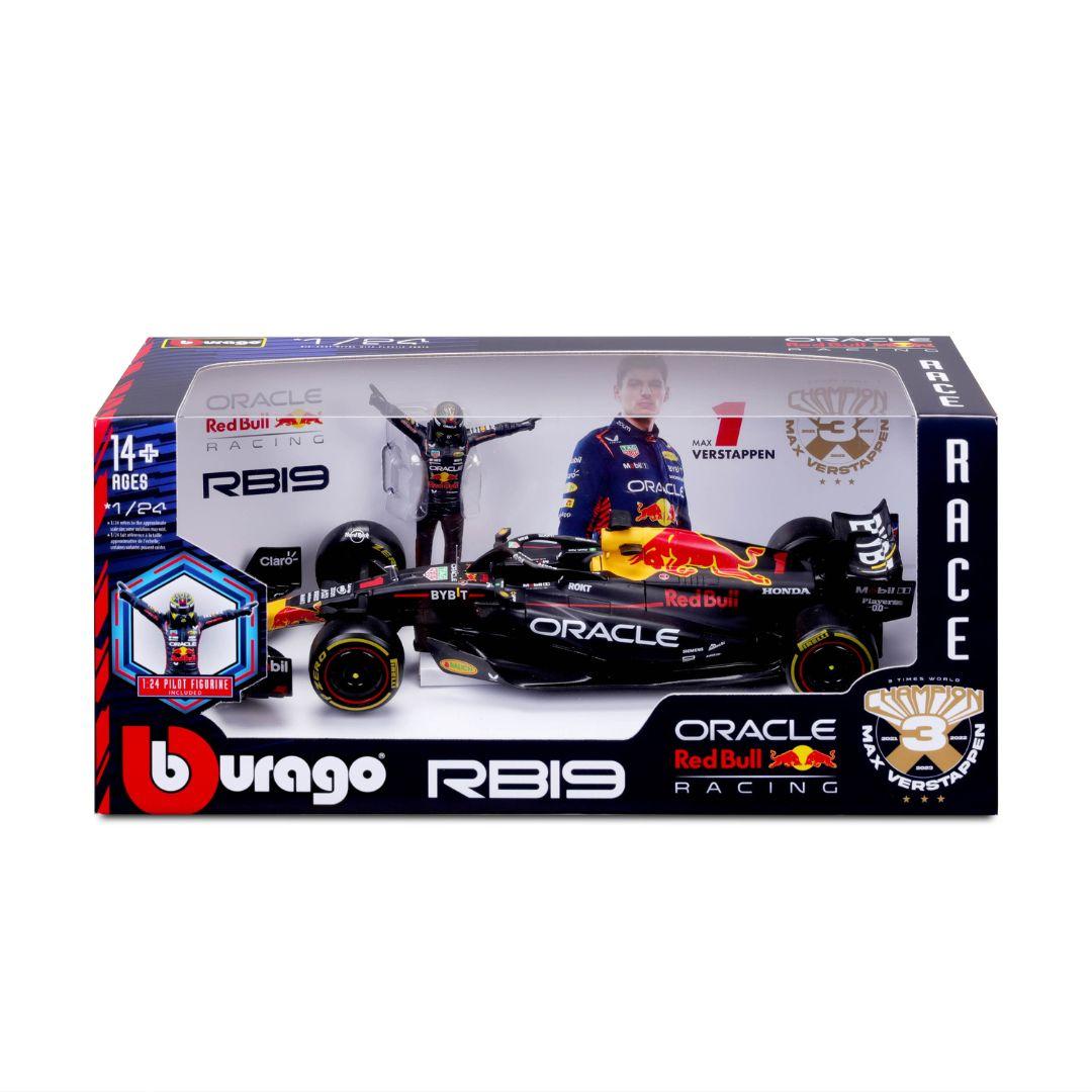 Burago Red Bull RB19 #1 Max Verstappen Red Bull Racing 1:24 schaal