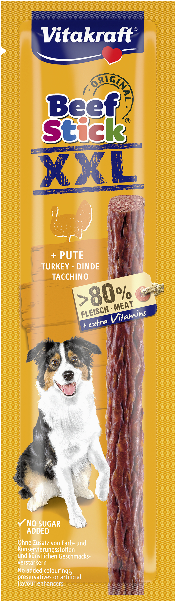 Vitakraft Beef-Stick XXL Kalkoen 30 g