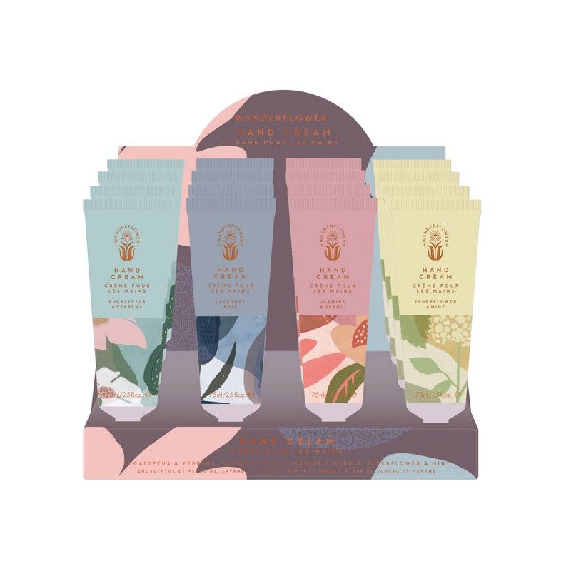 Wanderflower Handcreme - assorti - prijs per stuk