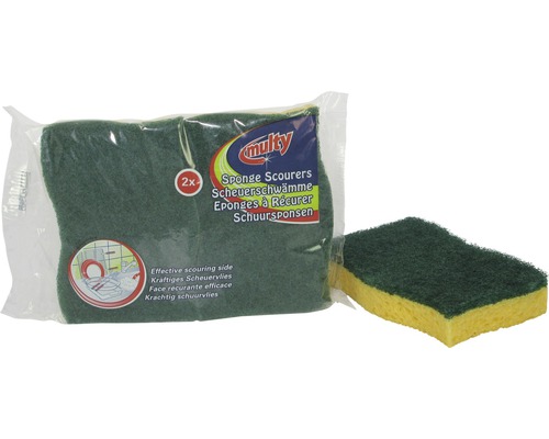 Multy Schuurspons Hard 2 stuks - Cellulose