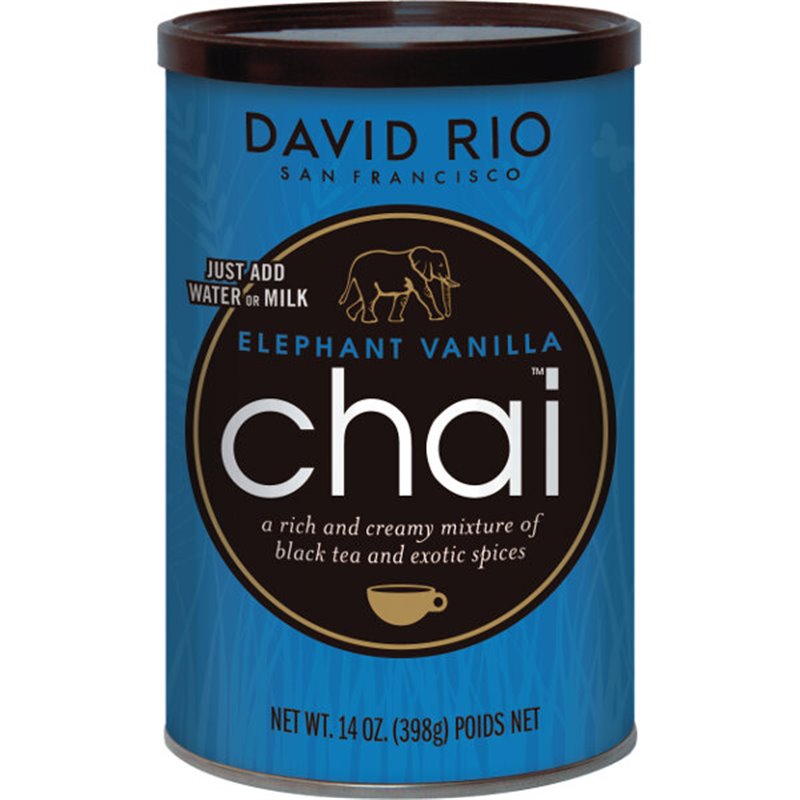 David Rio Elephant Vanilla Chai 398g - Glutenvrij