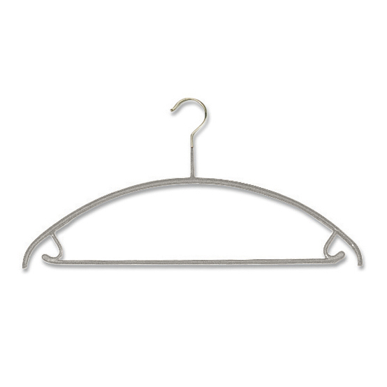 Voila Cosatto Kapstok met Broeklat & Clips set 2 stuks - Metaal - Anti-slip