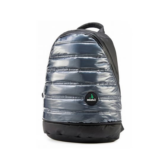 Mueslii Laptop Rugzak Grey Metal